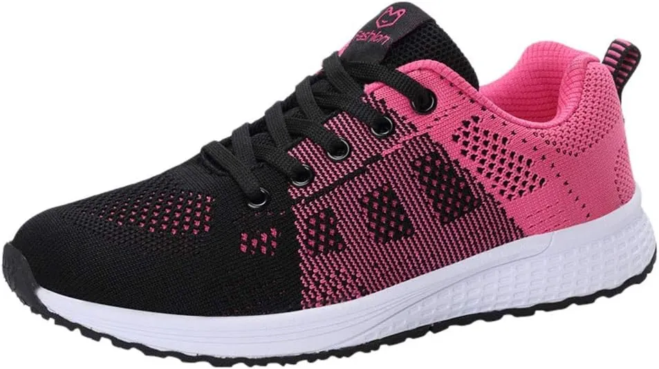 Women's Walking Shoes Mesh Breathable Lightweight Fashion Mens Tennis Shoes Lightweight Men's Casual Dress Shoes Brown Sneakers Waterproof Tennis Shoe Trainers Shoe