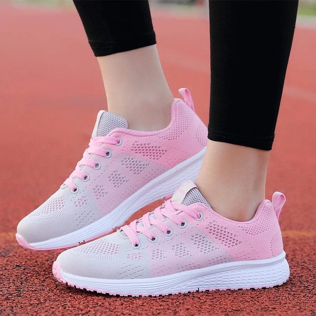 Women's Walking Shoes Mesh Breathable Lightweight Fashion Mens Tennis Shoes Lightweight Men's Casual Dress Shoes Brown Sneakers Waterproof Tennis Shoe Trainers Shoe