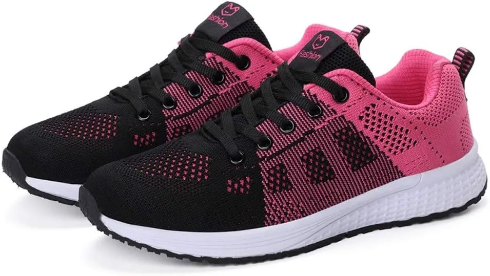 Women's Walking Shoes Mesh Breathable Lightweight Fashion Mens Tennis Shoes Lightweight Men's Casual Dress Shoes Brown Sneakers Waterproof Tennis Shoe Trainers Shoe