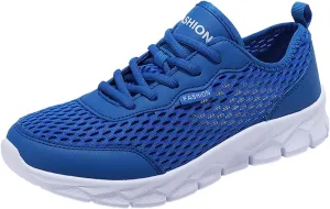 Women's Walking Shoes Mesh Breathable Lightweight Fashion Mens Tennis Shoes Lightweight Men's Casual Dress Shoes Brown Sneakers Waterproof Tennis Shoe Trainers Shoe