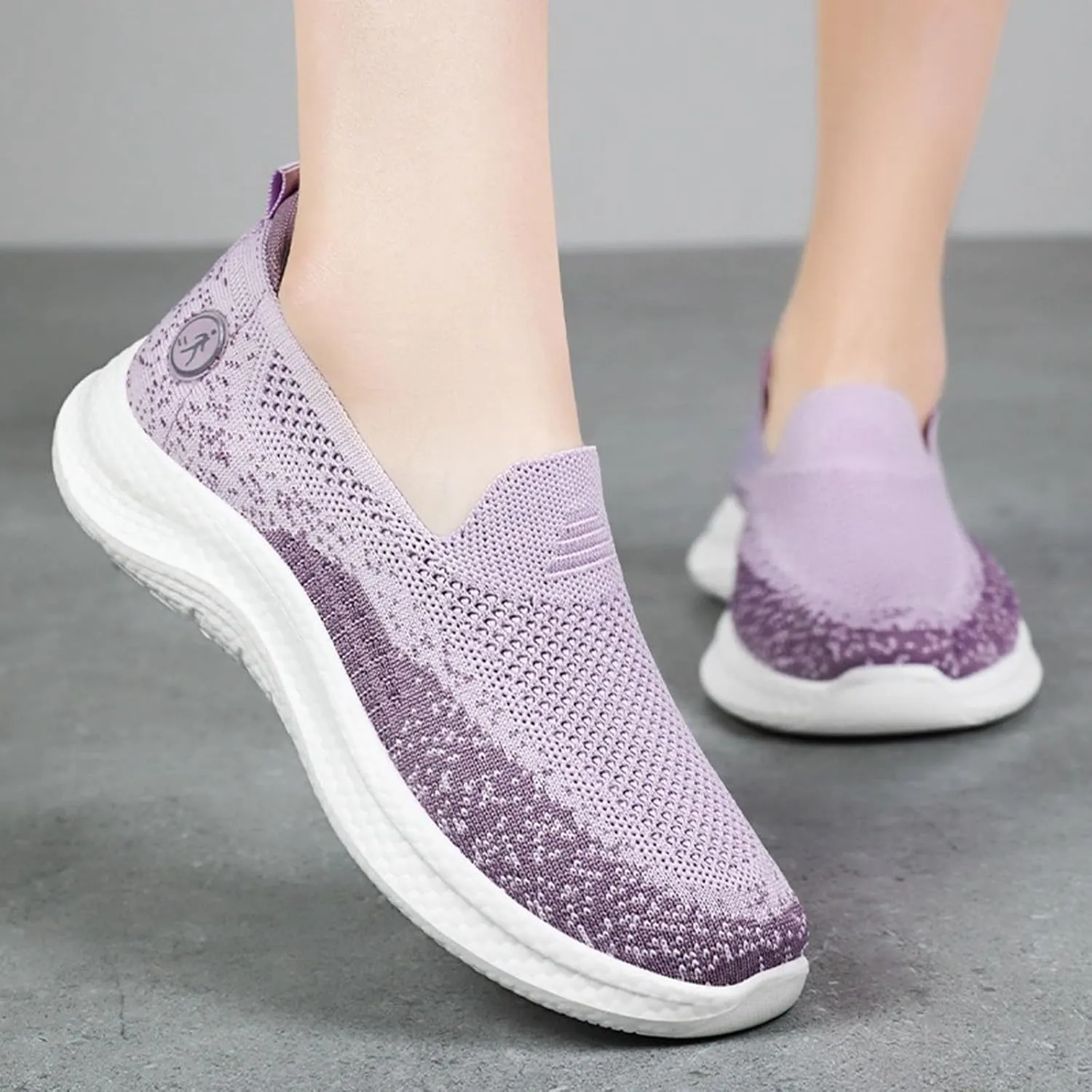 Women's Walking Shoes Slip On Running Sneakers Casual Workout Tennis Walking Casual Shoes